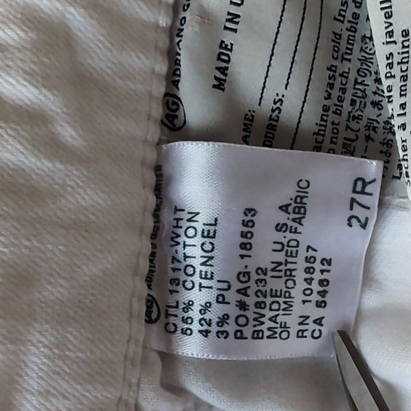 ๐ NWOT AD ADRIANO GOLDSCHMIED JEANS - Picture 6 of 12